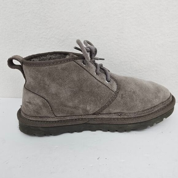 UGG Neumel Men\'s Suede Casual Shoes Gray 7 main image 10